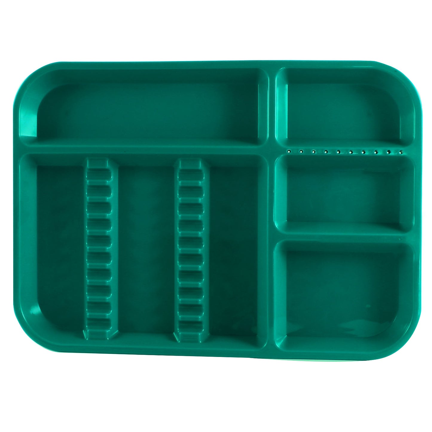 Dental Instrument Divided Tray, Autoclavable Divided Setup Tray, Divided Separate B-Lok Divided Tray, Size B (Ritter) - Plastic, 13-3/8" x 9-5/8" x 7/8"